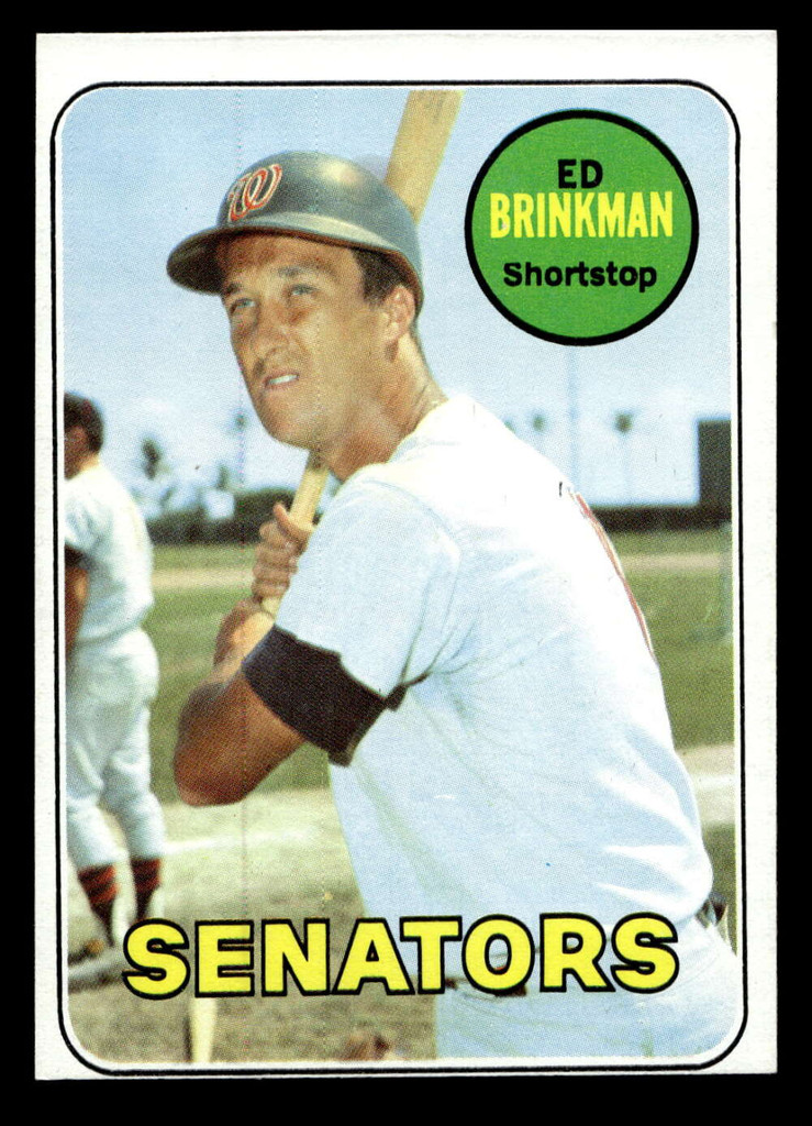 1969 Topps #153 Ed Brinkman Near Mint  ID: 495091
