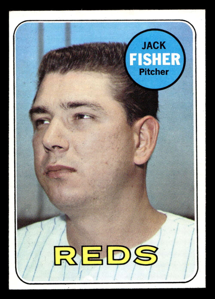1969 Topps #318 Jack Fisher Near Mint+ 