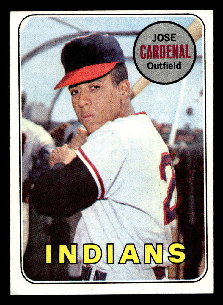 1969 Topps #325 Jose Cardenal Ex-Mint  ID: 495379