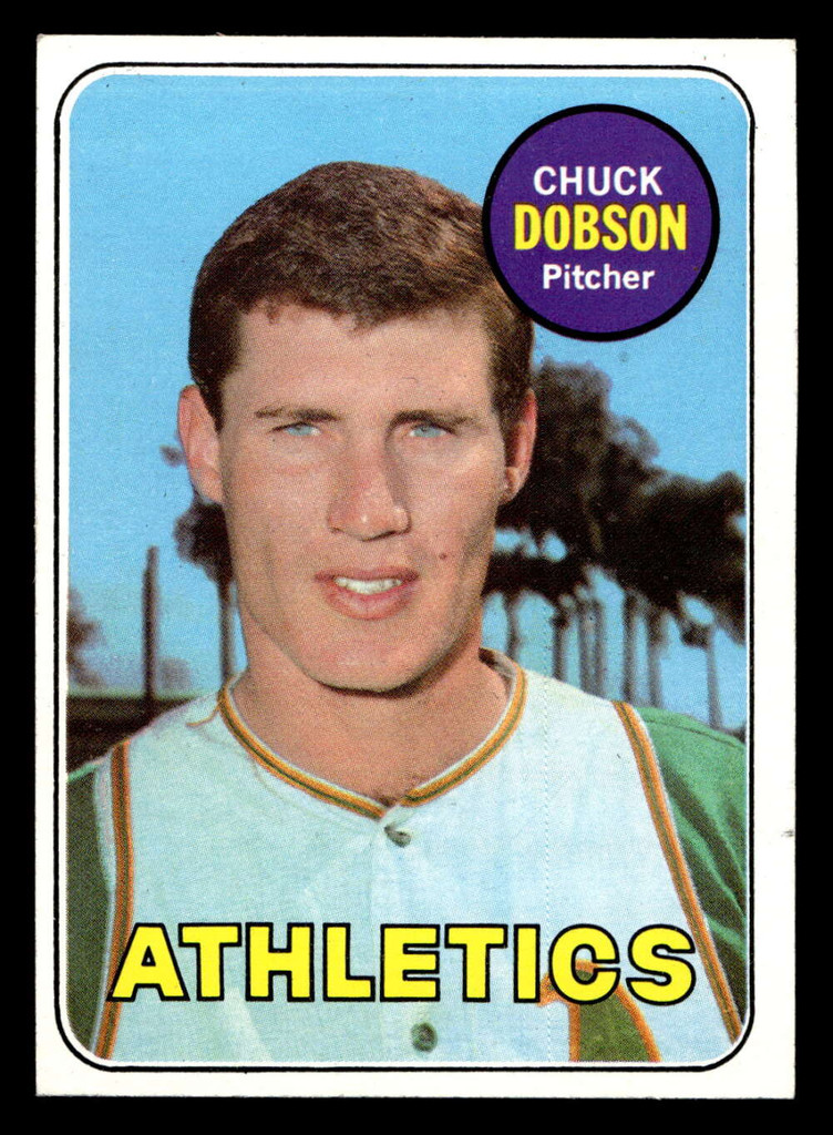 1969 Topps #397 Chuck Dobson Ex-Mint  ID: 495502