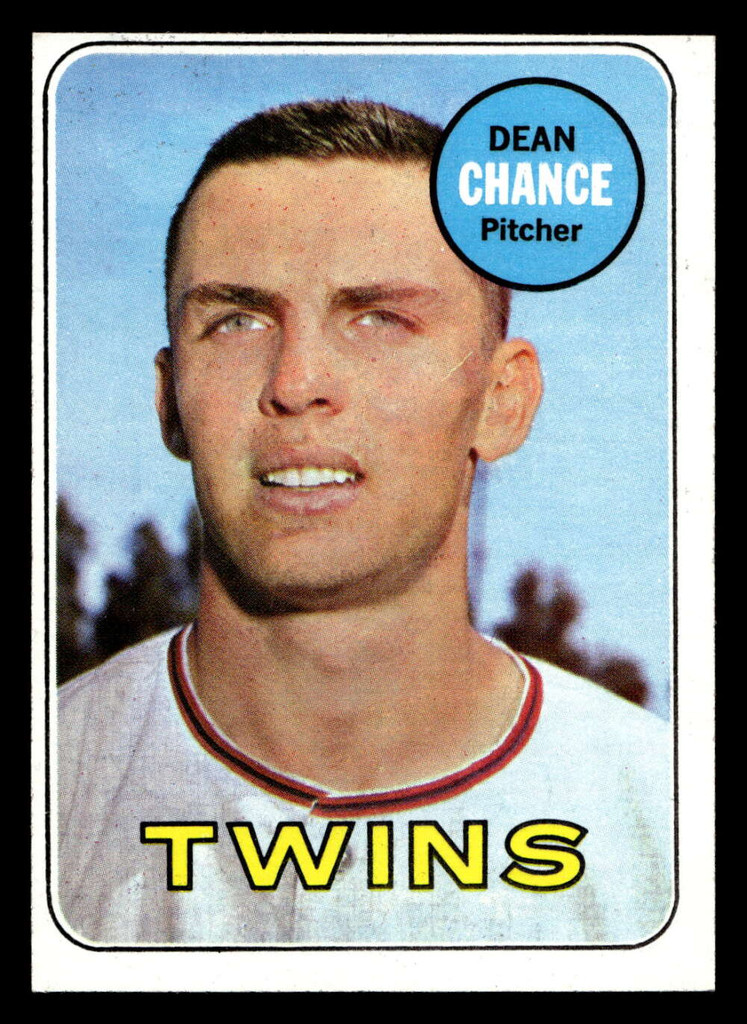 1969 Topps #620 Dean Chance Near Mint  ID: 495877