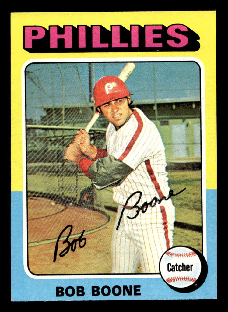 1975 Topps Mini #351 Bob Boone Ex-Mint  ID: 496702