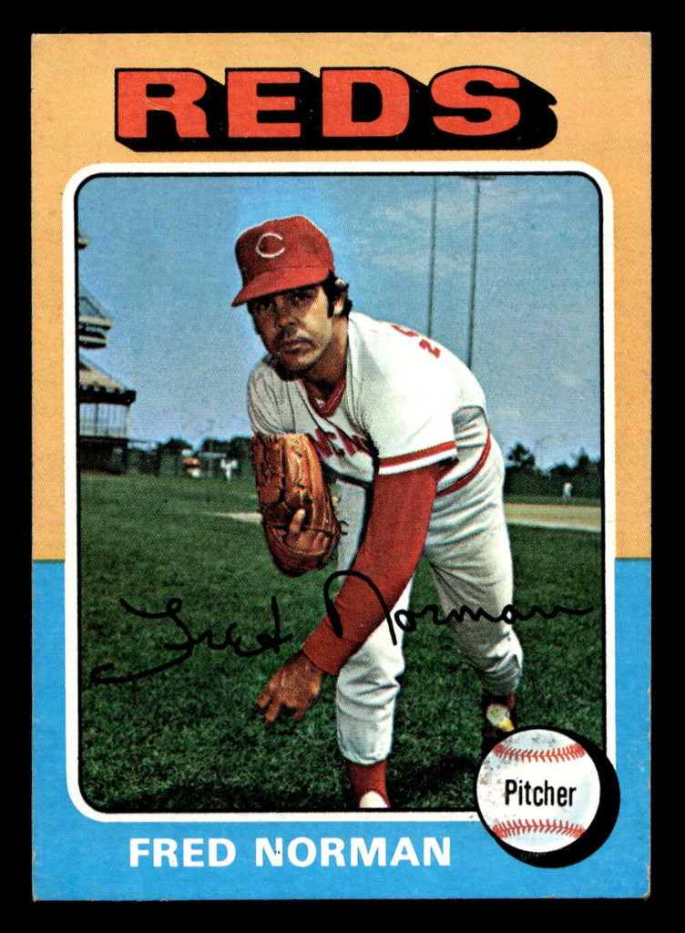 1975 Topps Mini #396 Fred Norman Ex-Mint  ID: 496733