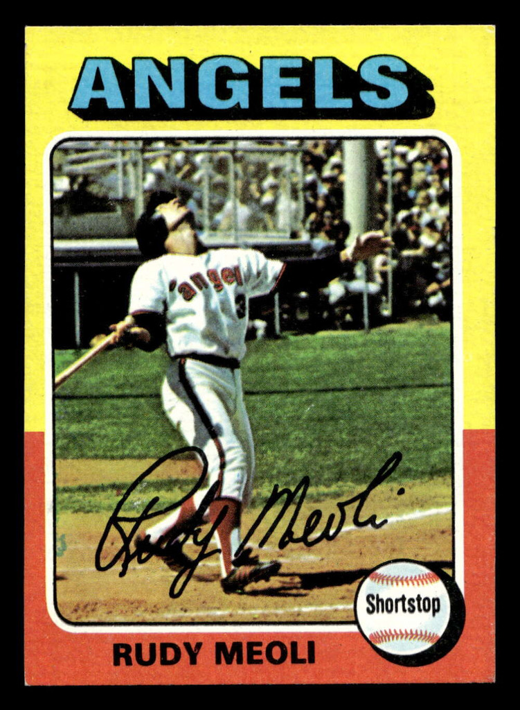 1975 Topps Mini #533 Rudy Meoli Ex-Mint  ID: 496834