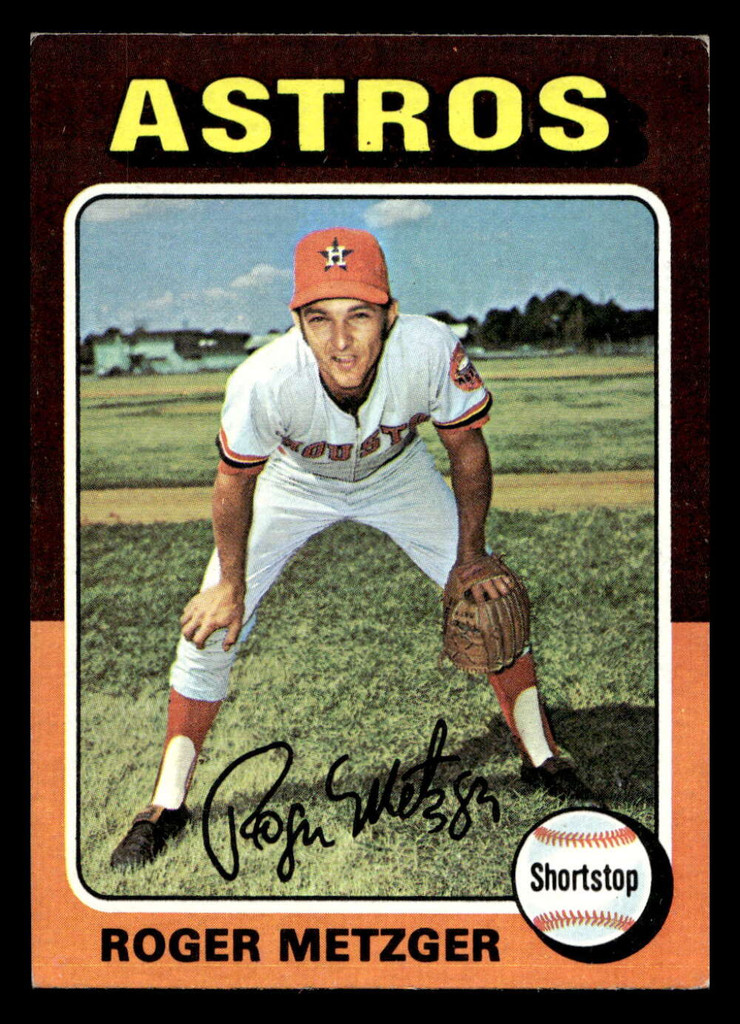1975 Topps Mini #541 Roger Metzger Excellent+ 