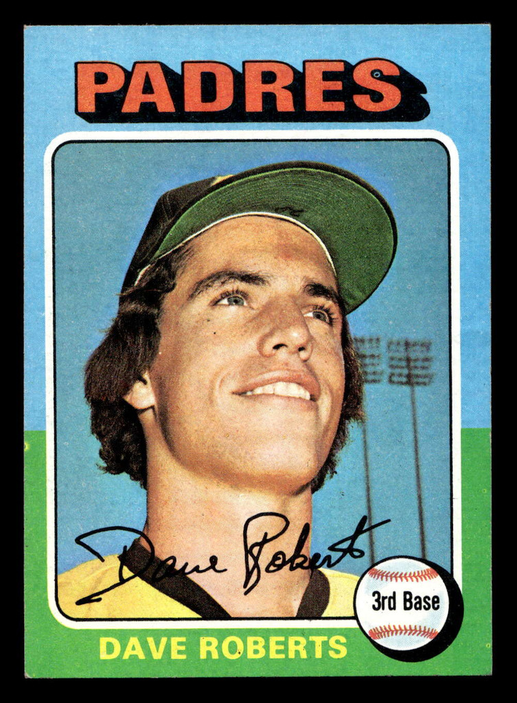 1975 Topps Mini #558 Dave Roberts Ex-Mint 