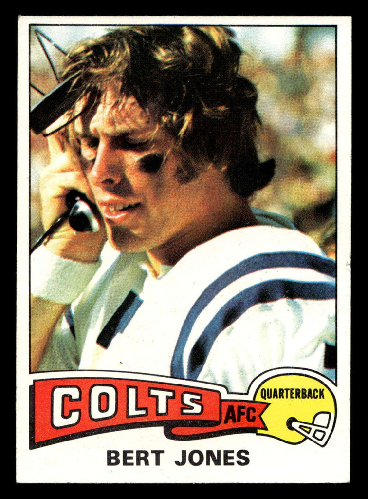 1975 Topps #199 Bert Jones Ex-Mint  ID: 497313