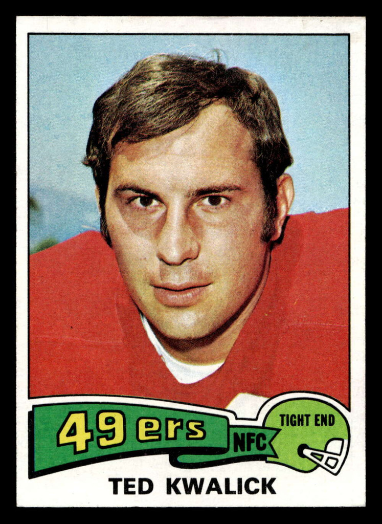 1975 Topps #226 Ted Kwalick Ex-Mint  ID: 497414
