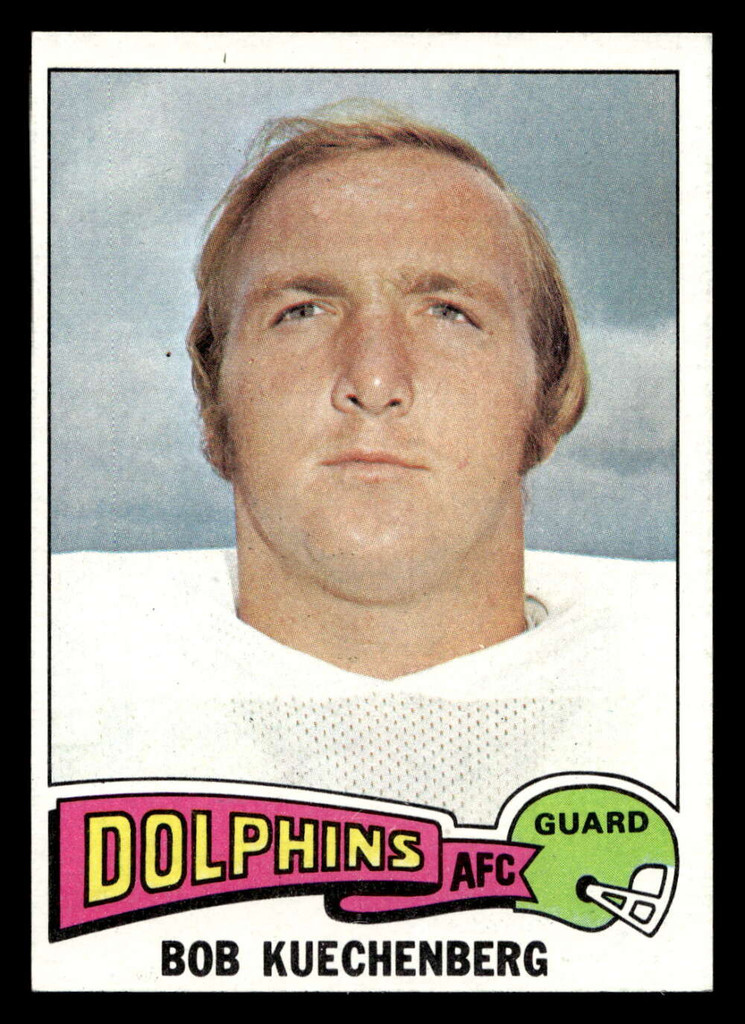 1975 Topps #262 Bob Kuechenberg Near Mint 