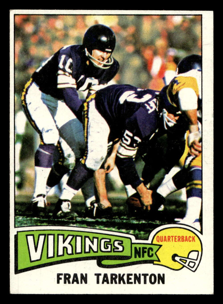 1975 Topps #400 Fran Tarkenton Ex-Mint 