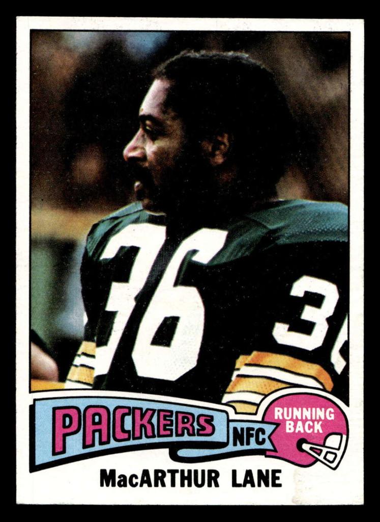 1975 Topps #415 Macarthur Lane Ex-Mint  ID: 498039
