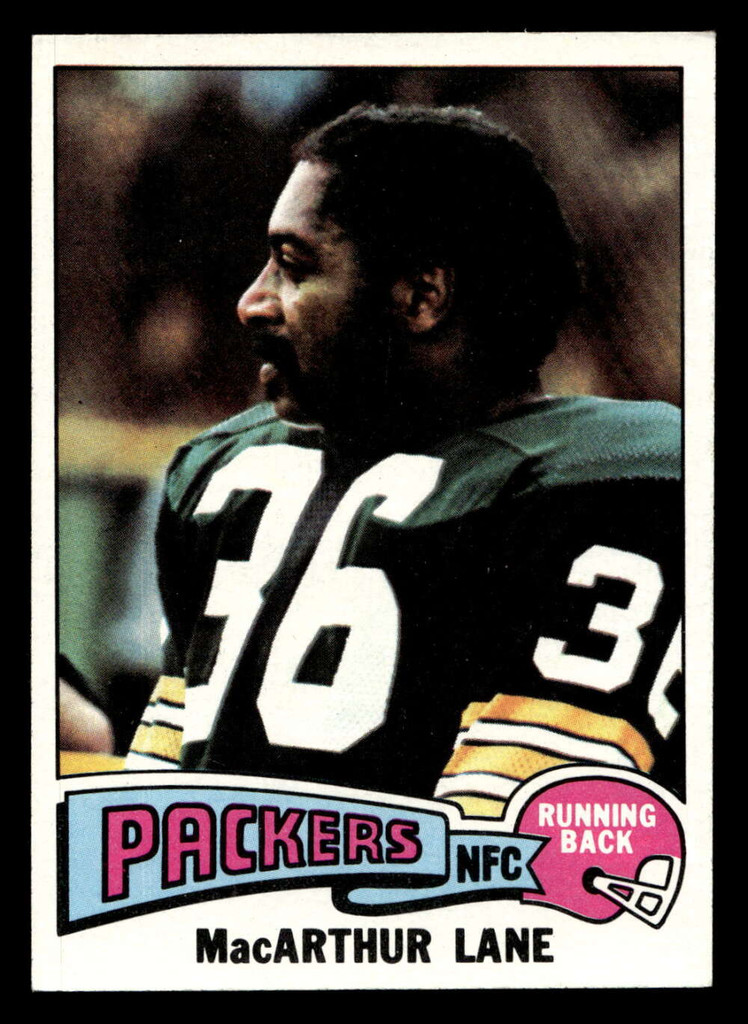 1975 Topps #415 Macarthur Lane Ex-Mint  ID: 498041