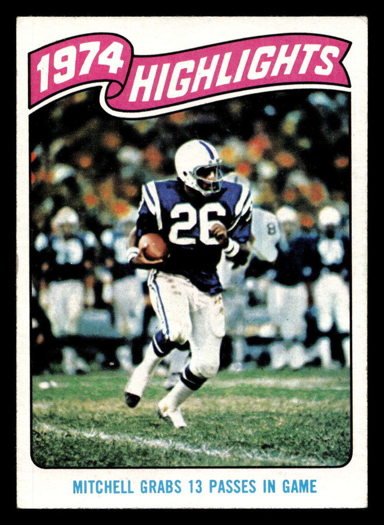 1975 Topps #456 Lydell Mitchell HL Ex-Mint  ID: 498193