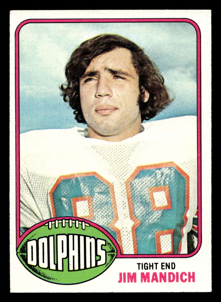 1976 Topps #154 Jim Mandich Near Mint  ID: 498942
