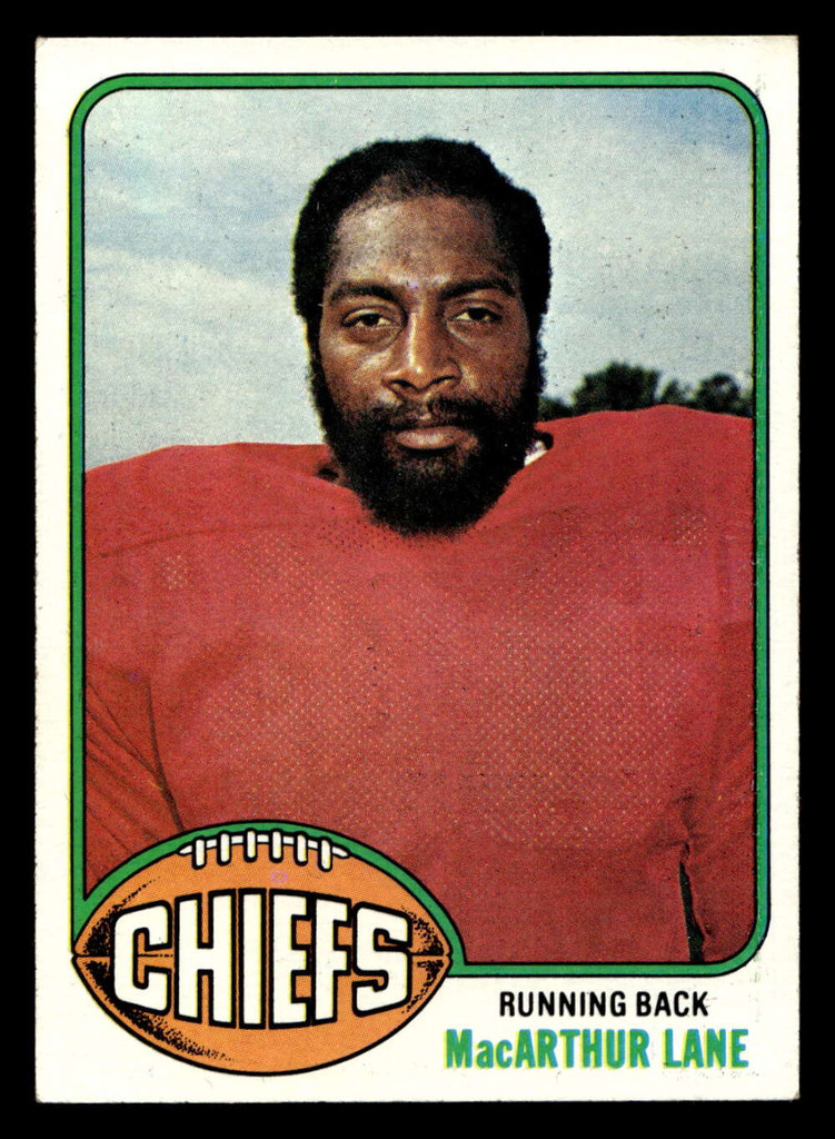 1976 Topps #184 MacArthur Lane Ex-Mint  ID: 499052