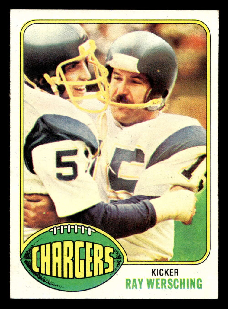 1976 Topps #304 Ray Wersching Ex-Mint RC Rookie 