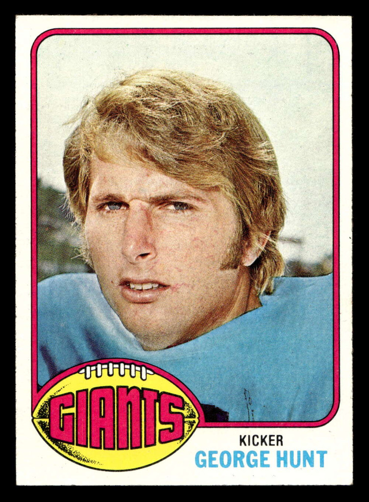 1976 Topps #487 George Hunt Ex-Mint  ID: 499976