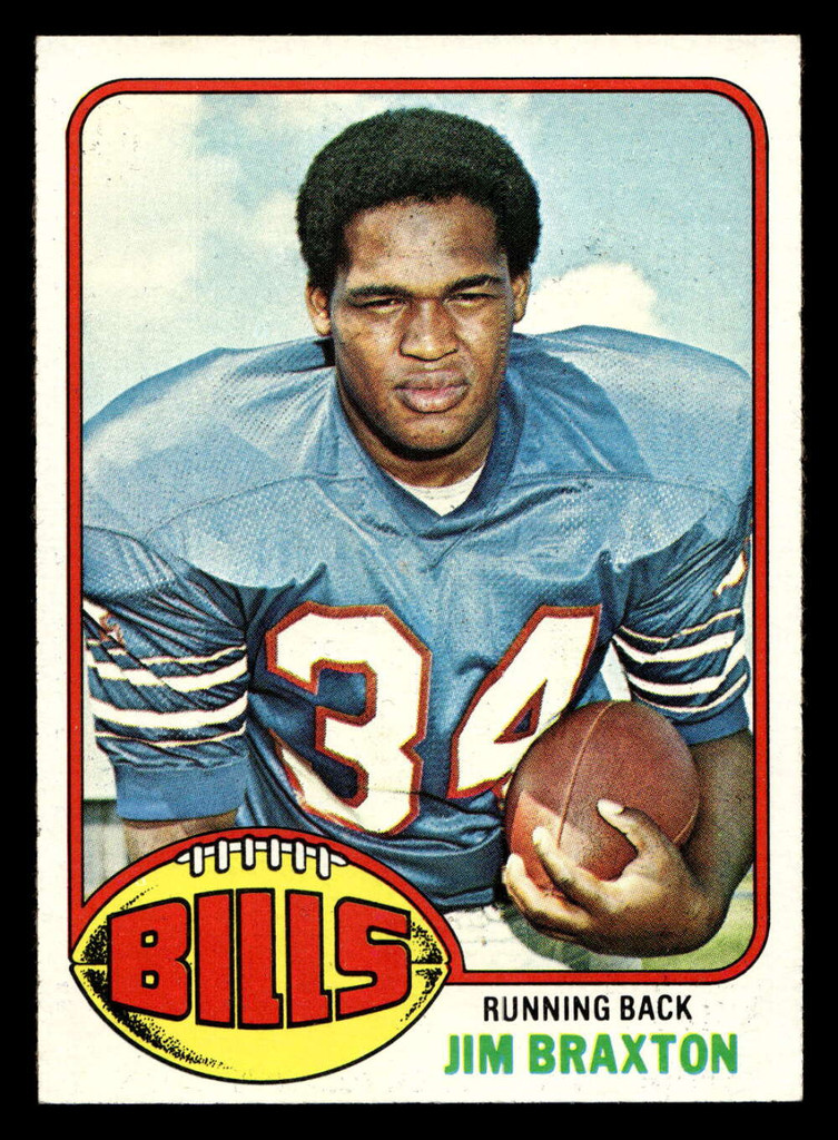 1976 Topps #514 Jim Braxton Very Good 