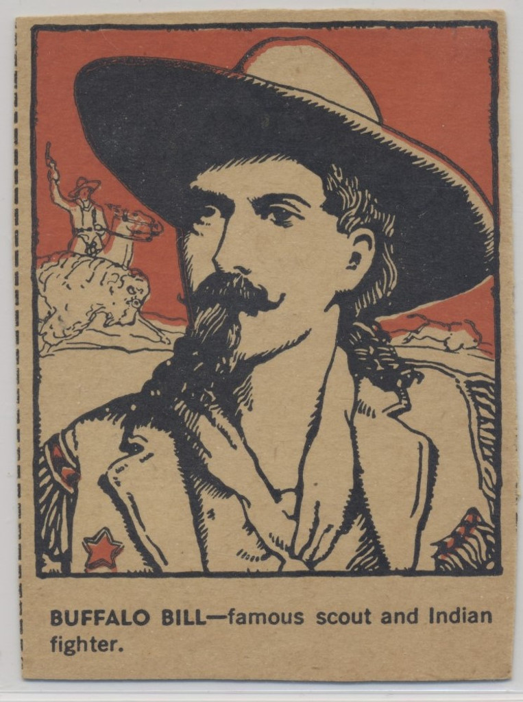 1930's R278-50 Post Cereal Famous North American Buffalo Bill  #*sku36784