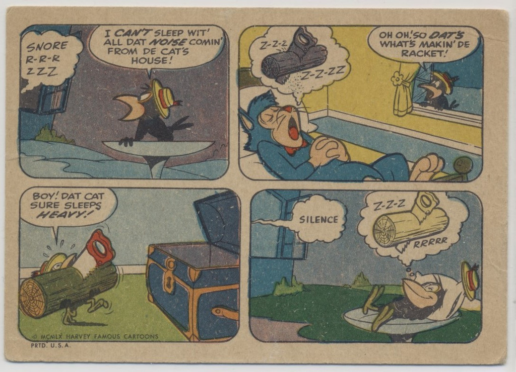 1960 Fleer Harvey Famous Cartoons #30 Buzzy the Crow  #*sku36789