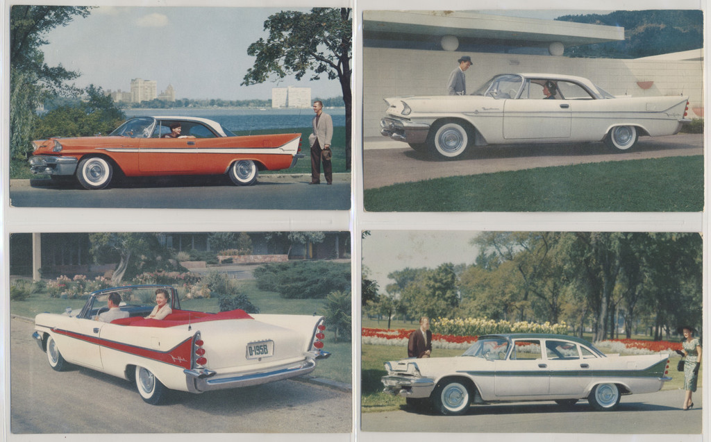 1958 Post Cards-unused Sports Cars Lot of 5 different  #*sku36885