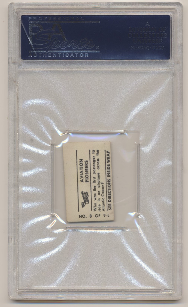 1948 Topps Magic Photos #8 Chas. A. Levine Aviation Pioneer PSA 5  EX  #*sku36939