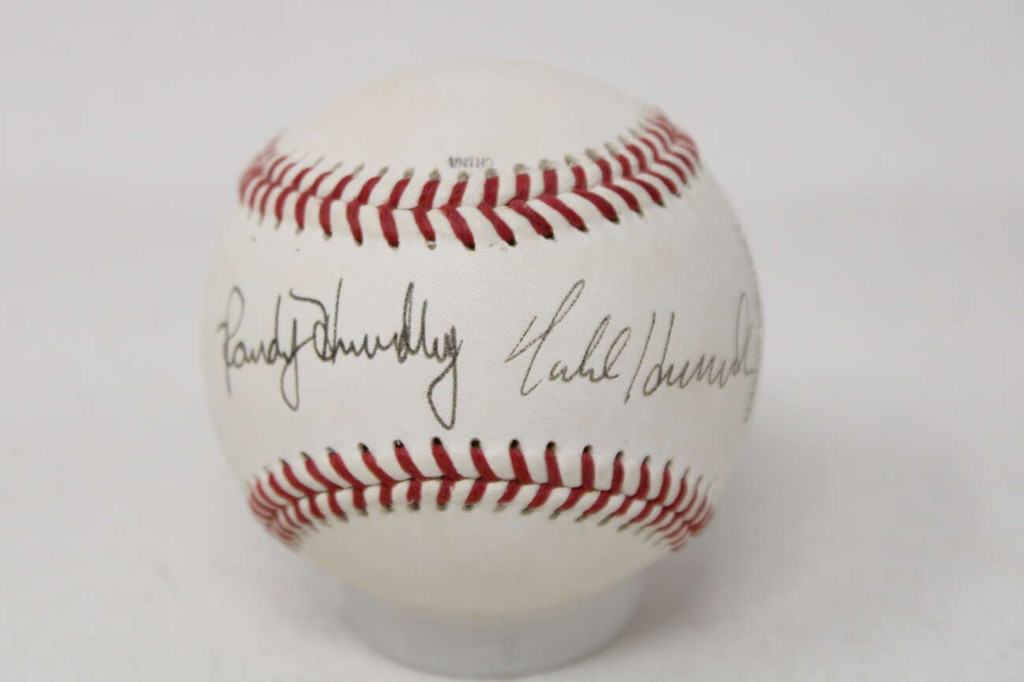 Randy and Todd Hundley PSA/DNA Authenticated Auto Signed Baseball Cubs