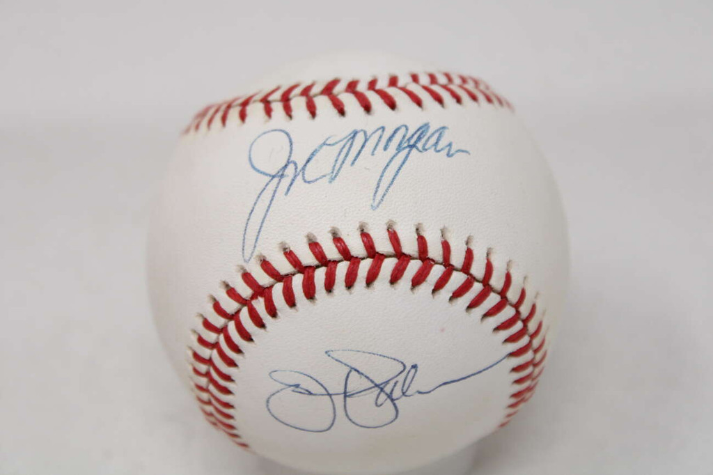 Jim Palmer Joe Morgan PSA/DNA Authenticated Auto Signed Baseball Reds Orioles