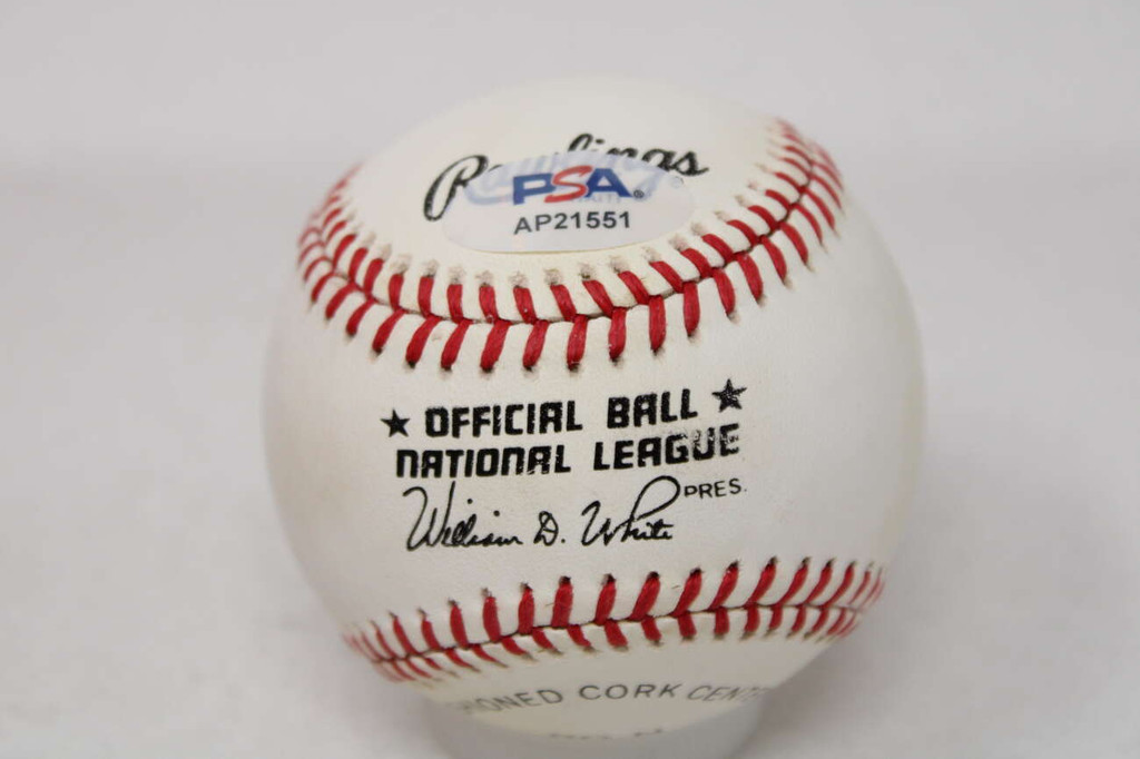 Jim Palmer Joe Morgan PSA/DNA Authenticated Auto Signed Baseball Reds Orioles