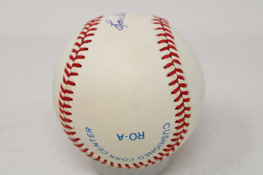 Lou Bourdreau PSA/DNA Authenticated Auto Signed Baseball Indians