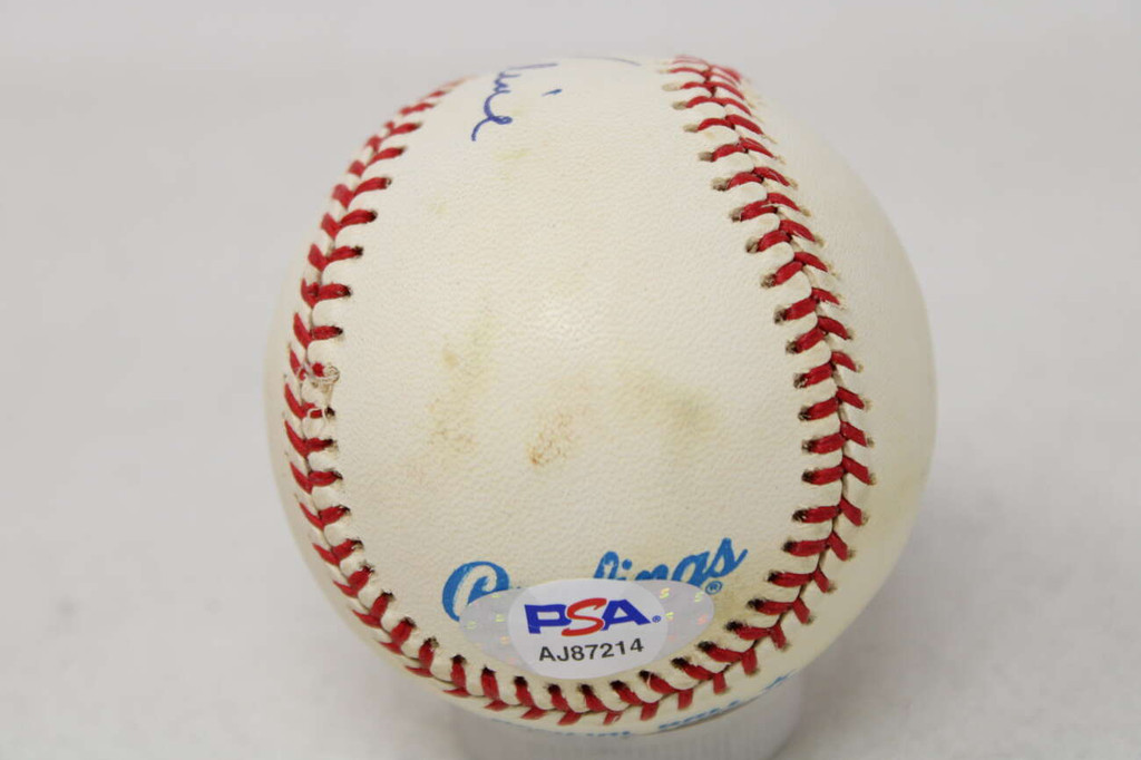 Al Kaline PSA/DNA Authenticated Auto Signed Baseball Tigers ID: 500701