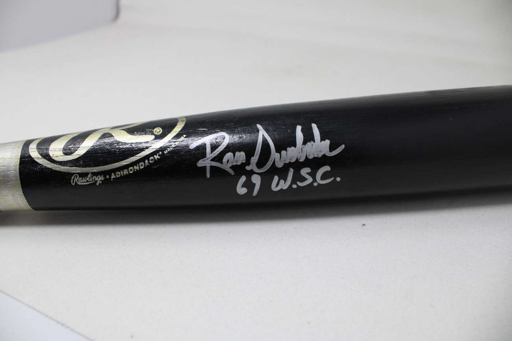Ron Swoboda Bat Signed Auto PSA/DNA Sticker ONLY Mets Rawlings