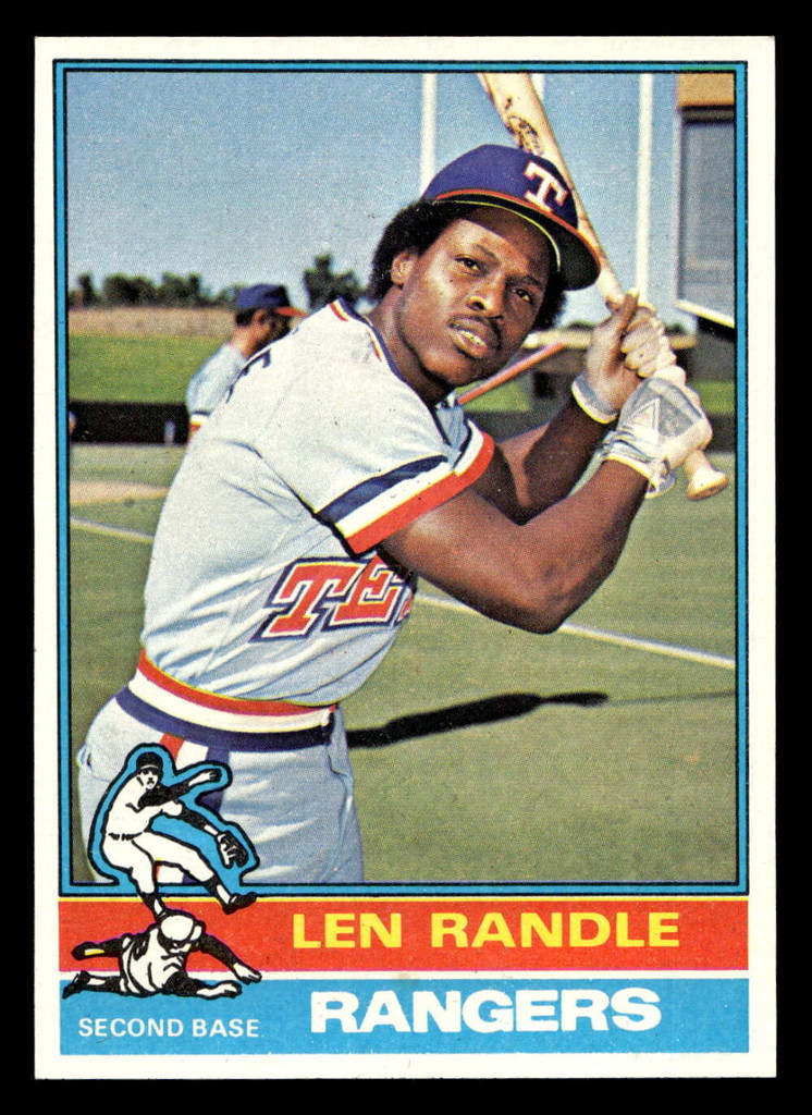 1976 Topps #31 Len Randle Ex-Mint 