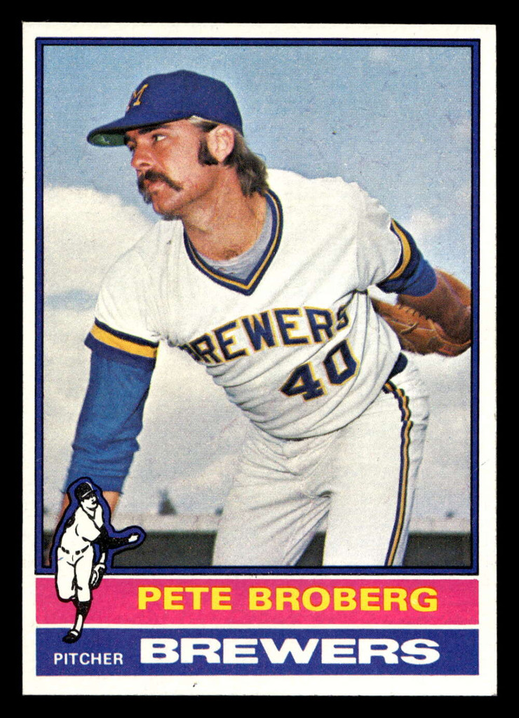 1976 Topps #39 Pete Broberg Ex-Mint 