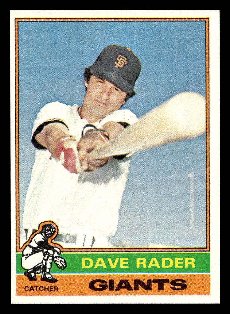 1976 Topps #54 Dave Rader Near Mint  ID: 500834
