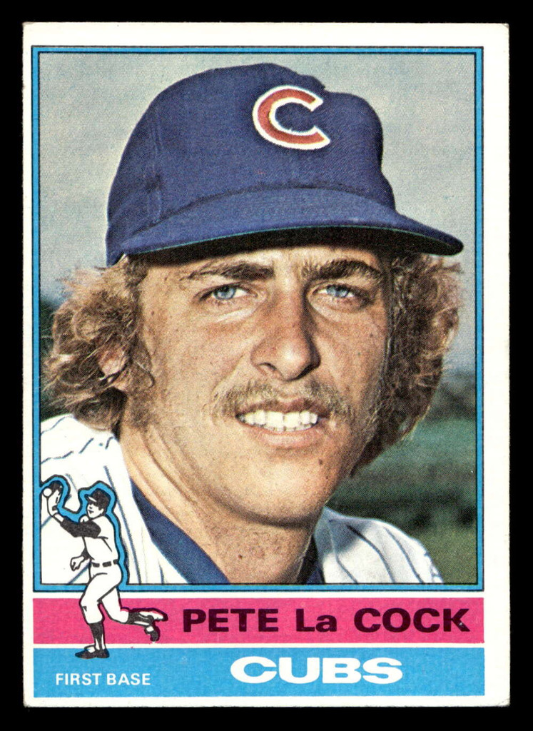 1976 Topps #101 Pete LaCock Ex-Mint 