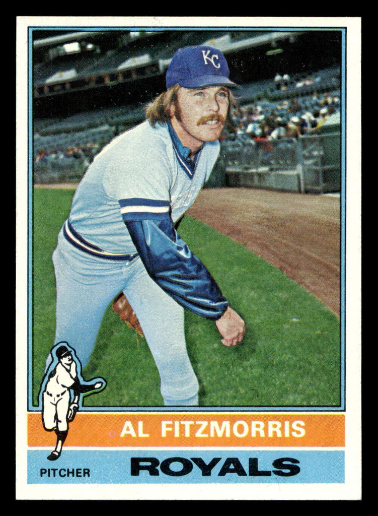 1976 Topps #144 Al Fitzmorris Near Mint  ID: 500913