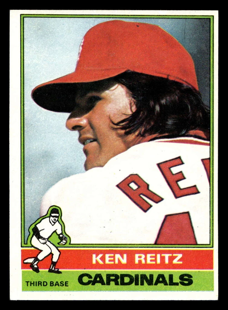 1976 Topps #158 Ken Reitz Near Mint 