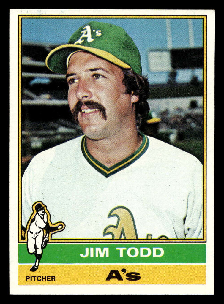 1976 Topps #221 Jim Todd Ex-Mint 