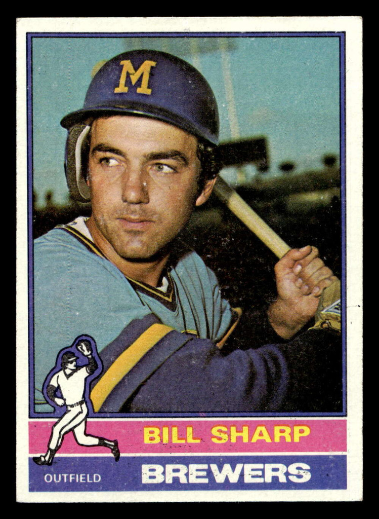 1976 Topps #244 Bill Sharp Ex-Mint 