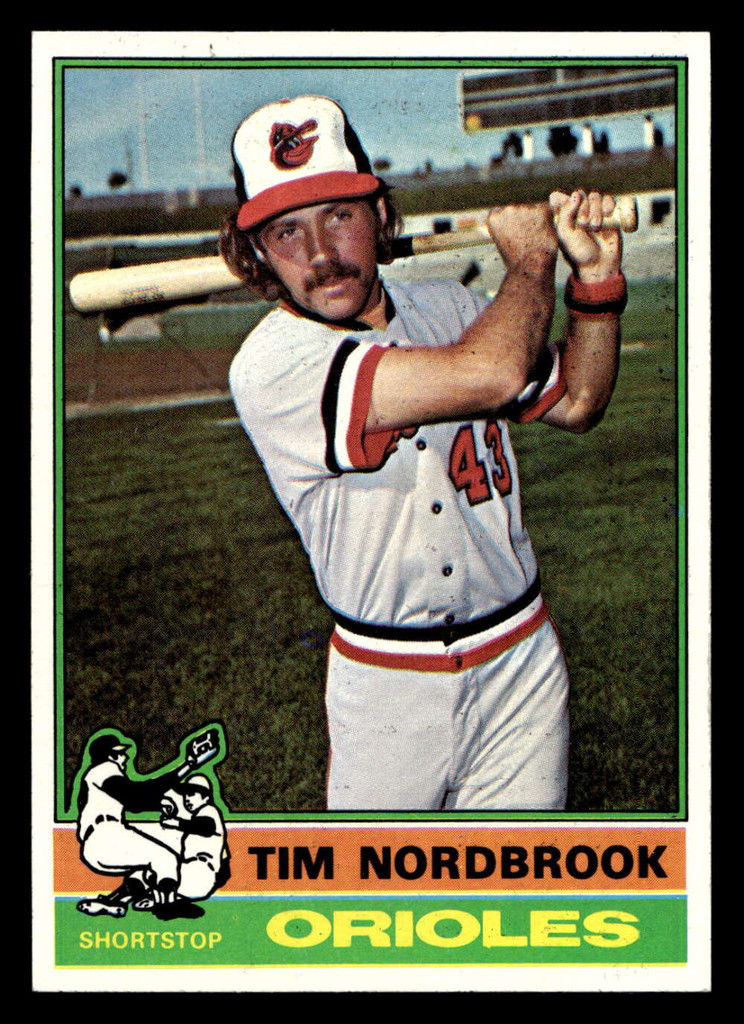 1976 Topps #252 Tim Nordbrook Near Mint+ RC Rookie  ID: 501004