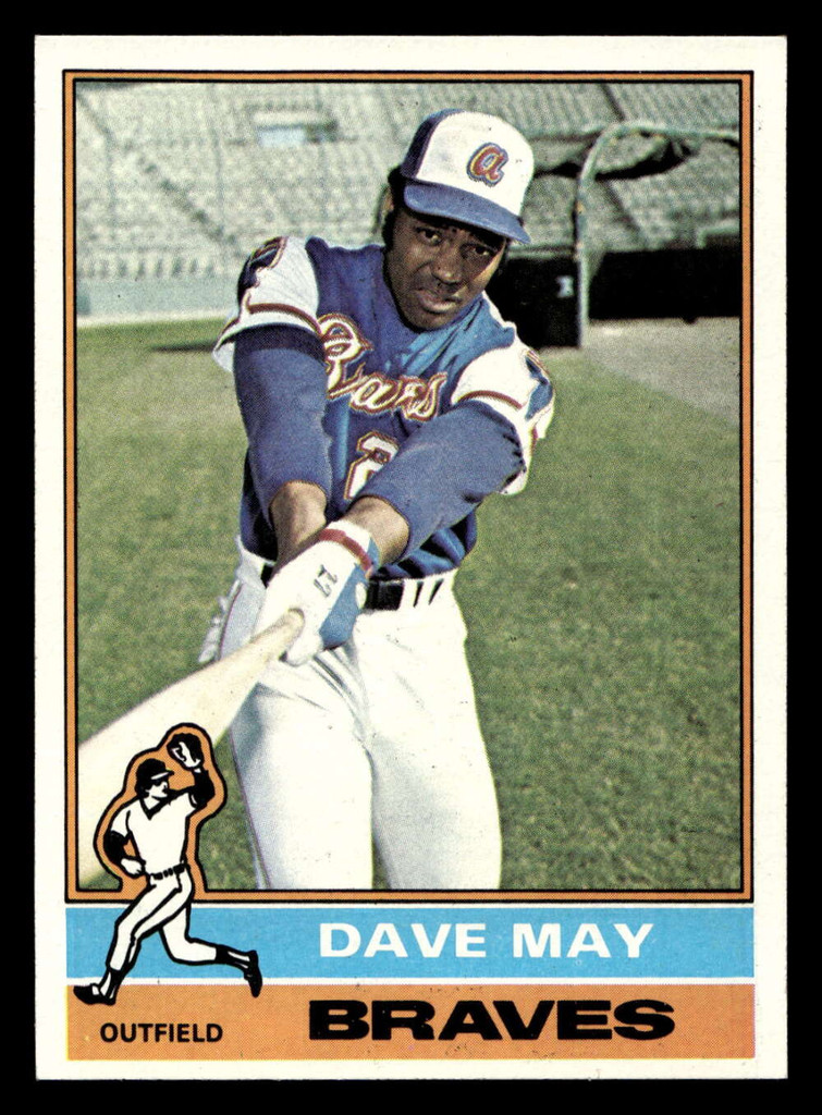 1976 Topps #281 Dave May Near Mint  ID: 501029