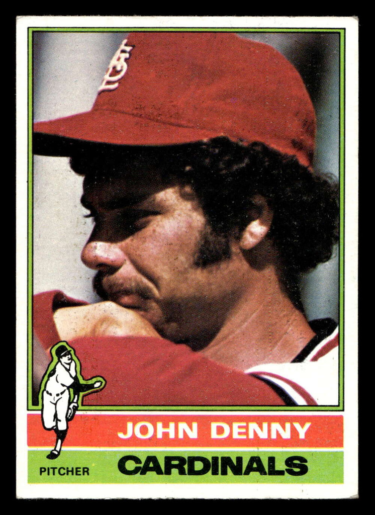 1976 Topps #339 John Denny Excellent  ID: 501082