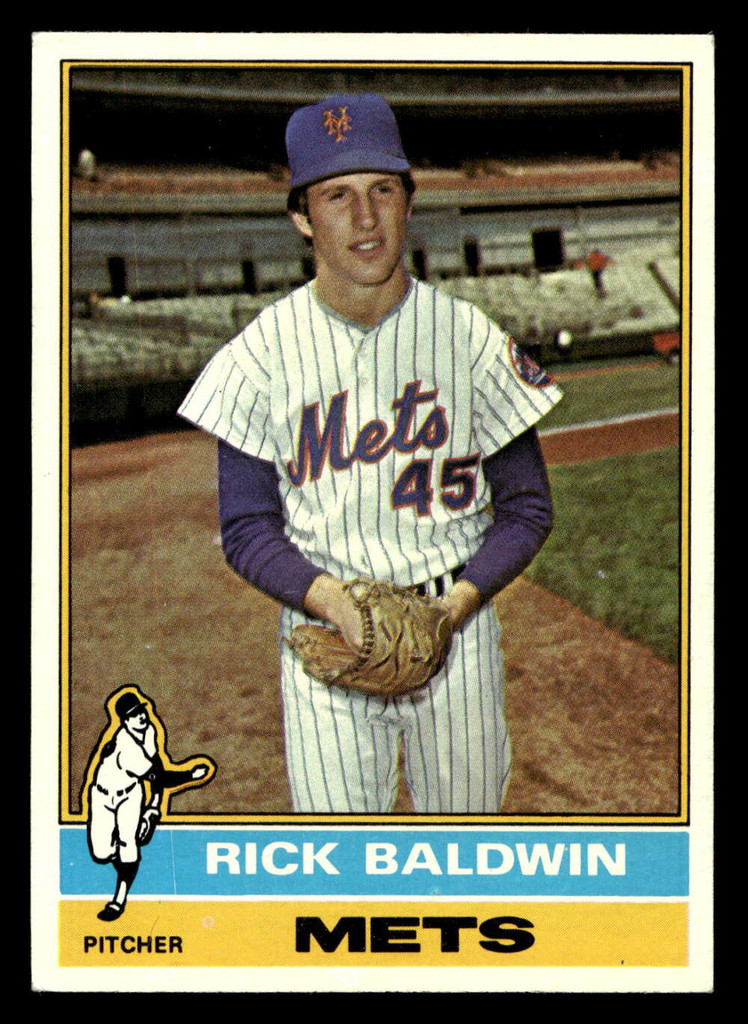 1976 Topps #372 Rick Baldwin Ex-Mint RC Rookie  ID: 501110