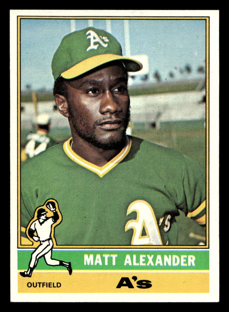 1976 Topps #382 Matt Alexander Ex-Mint RC Rookie  ID: 501120