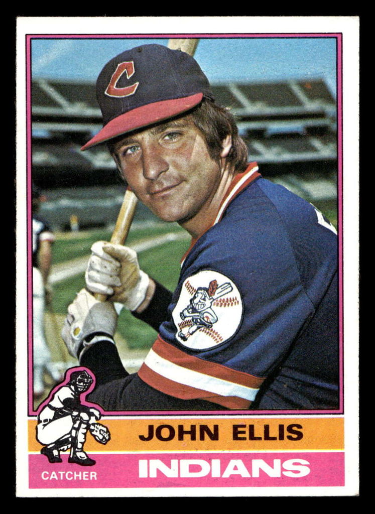 1976 Topps #383 John Ellis Ex-Mint  ID: 501121