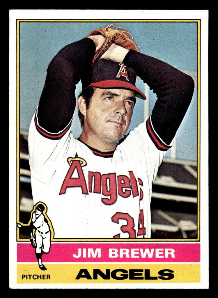 1976 Topps #459 Jim Brewer Ex-Mint  ID: 501191