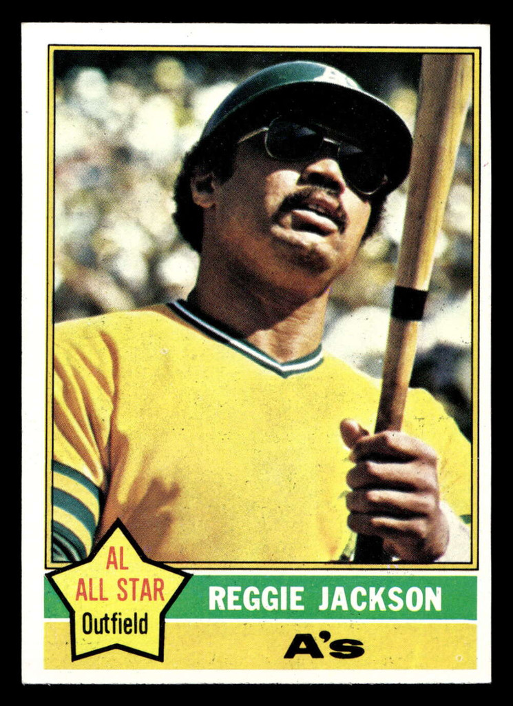 1976 Topps #500 Reggie Jackson Near Mint  ID: 501229