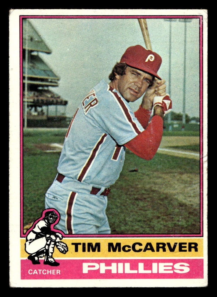 1976 Topps #502 Tim McCarver Very Good 