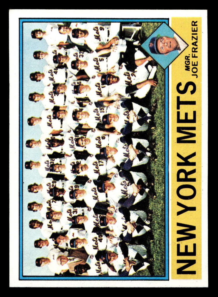 1976 Topps #531 New York Mets/Joe Frazier MG CL Ex-Mint  ID: 501257